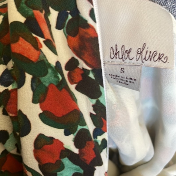 CHLOE OLIVER 🌙 The Waldorf 💯 Silk Jumpsuit NWT - Picture 5 of 5